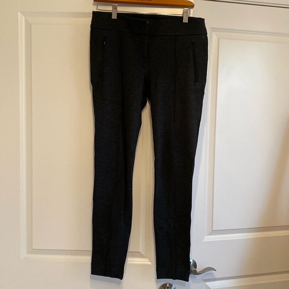 LOFT size:6 dark charcoal pants, Gently used, thicker fabric for fall/winter.